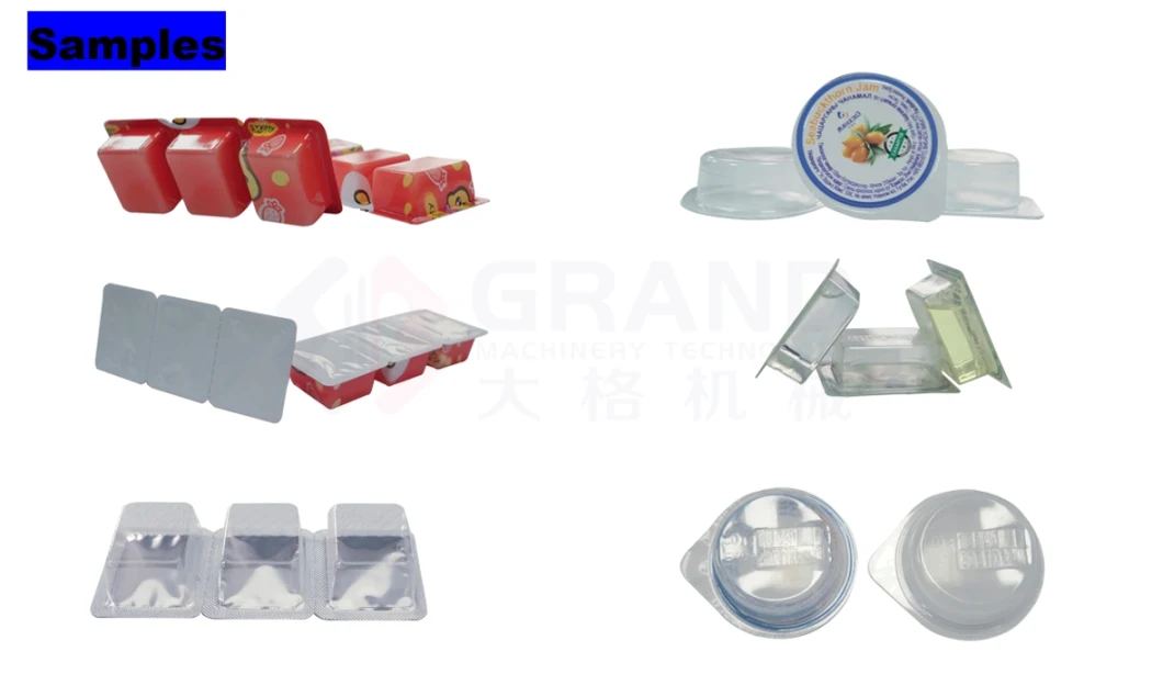 Dpp Small Mini Automatic Blister Packing Machine for Honey Sauce Butter Chocolate Paste Peanut Jam Liquid