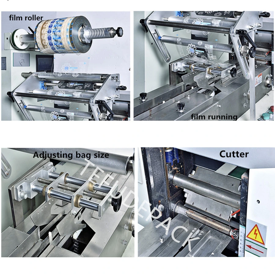 Automatic Packaging Instant Noodle Flow Pack Machine Macaroni Packing Machine Packaging Machinery Factory