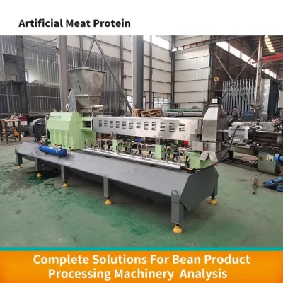 Máquina de procesamiento de carne de soya Egetarian Steak haciendo