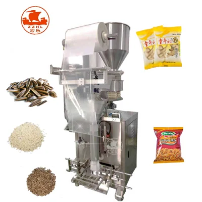 China el llenado y sellado de Acero Inoxidable frutas congeladas hortalizas semillas de arroz de tornillo de la máquina de embalaje de azúcar 1 kg 2 kg 5 Kilo