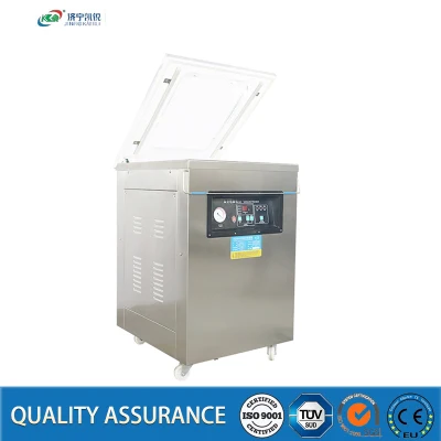 Máquina de envasado de sellador de vacío para alimentos vertical de una cámara