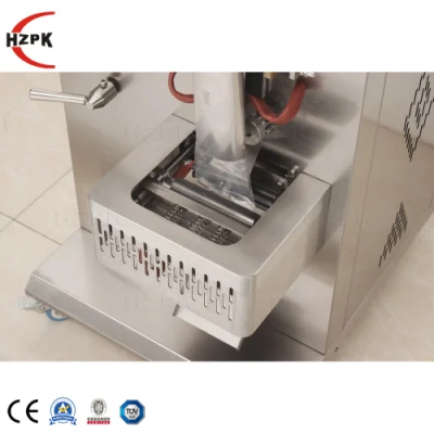 Hzpk vertical automático pequeño papel Tea Bolsa de plástico de alimentos SAL Granule Sachet Máquinas de pesaje y embalaje multifunción para pequeñas empresas