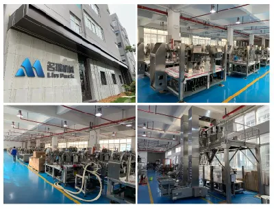 Llenado y Sellado de la junta Lin-Pack pescado seco de la máquina de embalaje de alimentos para mascotas con precio de fábrica