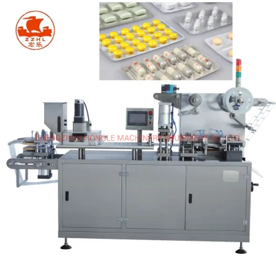 Tipo Plano automática de la cápsula líquida miel aceite Tablet mermelada mantequilla Máquina de embalaje blister