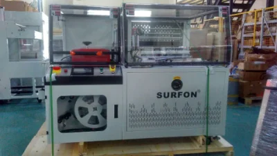 Shanghai Fiambrera de alta velocidad de la máquina de envoltura retráctil de sellado de cajas de embalaje