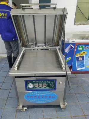 Una sola cámara automática de embalaje vacío de alimentos de la máquina de sellado para Comercial Mini Sellador de vacío máquina China