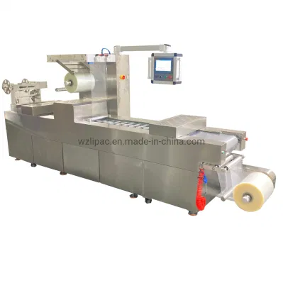 Lp-320 Máquina de Envasado al Vacío de Termoformado Automático Completo para Alimentos, Salchichas, Huevos y Espaguetis.