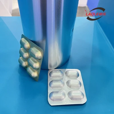 Cápsula automática de tableta Ketchup Medical mantequilla Queso Chocolate Blister farmacéutico Máquina de embalaje
