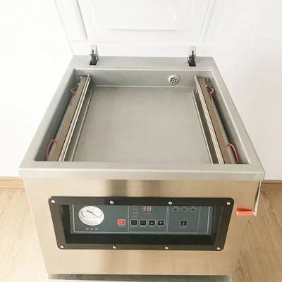 Sellador de vacío de una cámara, máquina de vacío para alimentos 400mm