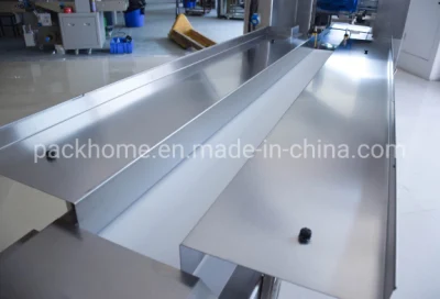 Sándwich o una esponja dedo/Biscuit /Pan /Jabón /Cookies/ Salchichas almohada de embalaje Horizontal Flujo de la bolsa contenedora de Packer Bagger Máquina de Embalaje Embalaje Embalaje