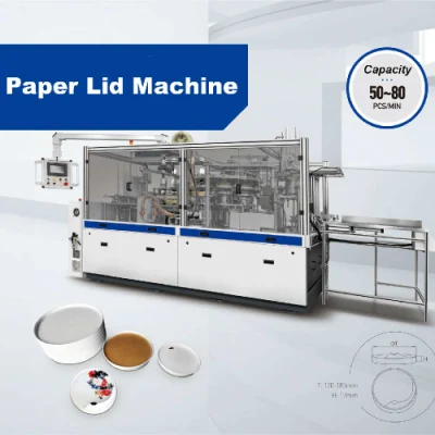 La comida de papel automática de Pizza Pastel de 4 de 6 esquinas de la bolsa de cuadro de la tapa de la placa de la Copa Cónica Gluer carpeta/ El encolado de plegado de pegar la formación que hace la máquina