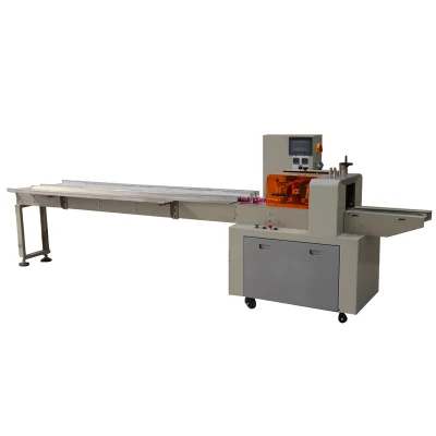 Máquina automática de envasado de Hamburger Flowpack