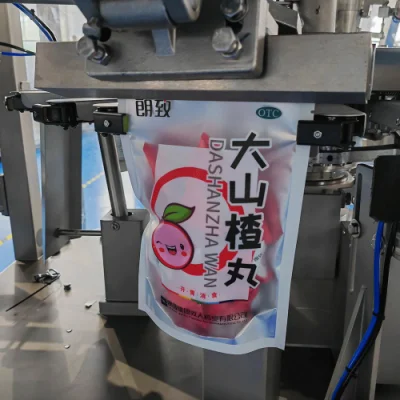 Máquina de embalaje de Doypack totalmente automática máquina de llenado Candy Candy semillas Bolsa de grano de cremallera máquina de embalaje de bolsas prefabricadas
