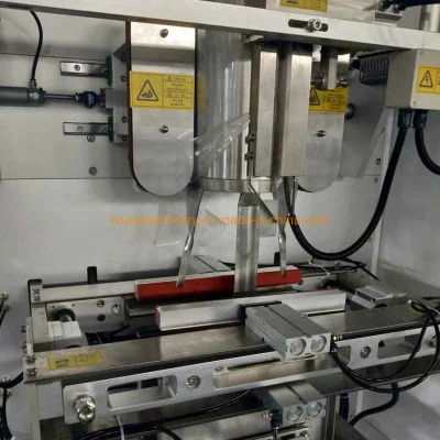 Los vegetales verdes automática de envasado al vacío de la bolsa de almohada de la máquina de embalaje