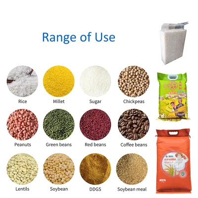Máquina de envasado al vacío Ewinall posición única 2,5kg 5kg 10kg para Molino de arroz
