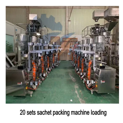 10 Head Weigher Quad Seal Automatic 1kg Bag 3 en 1 Máquina de envasado y tostado vertical de granos de café instantáneos