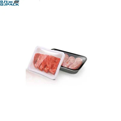 Máquina de sellado manual de bandejas para el sellador de envases de verduras de comida Takeaway