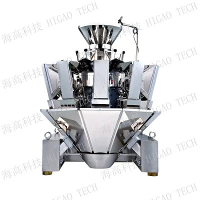 Weigher multiterminal automática máquina de envasado pesaje y ensalada de frutas verduras de la máquina de embalaje