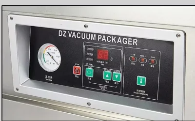 Kefai Skin al Vacío automática máquina de envasado de la bandeja de carne, cerdo y pollo