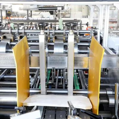 Alta automática completa Effcience Pizza hamburguesa caja de cartón Fichas de termoformado máquina