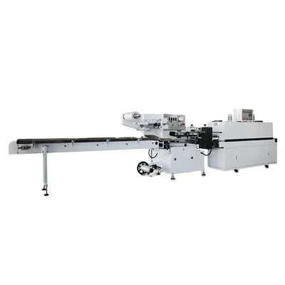 Máquina de Envoltura de flujo máquina de embalaje de fideos instantánea para envolver alimentos