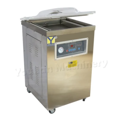 Dz-500 Vertical eléctrico una sola cámara de vacío de alimentos máquina de envasado selladora