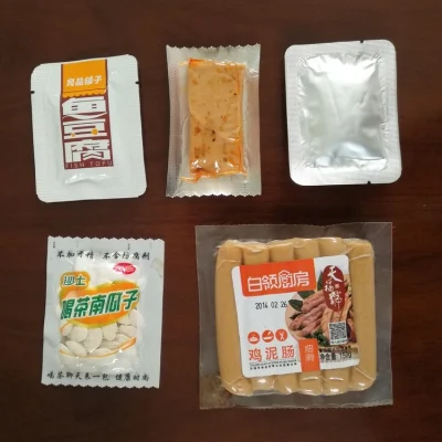 Los envases para alimentos automática Máquina de embalaje de mantequilla de maní