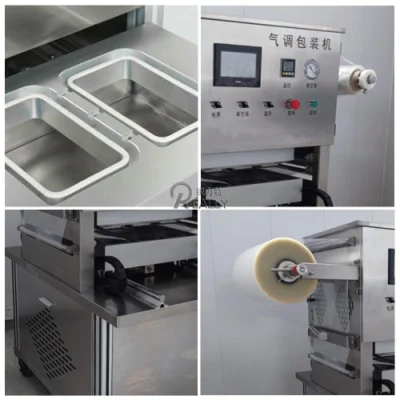 Máquina de envasado de piel al vacío de carne fresca Embalaje al vacío de piel de mariscos Máquina de película de embalaje para pescado de langosta