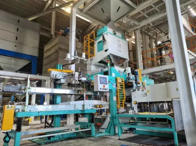 5-25kg máquina de embalaje de plástico totalmente automática para arroz con frijoles