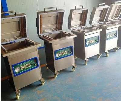 Máquina de envasado al vacío industrial para alimentos y tofu