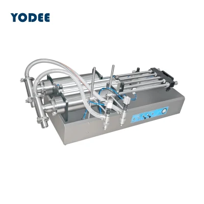 Máquina semiautomática de llenado de mayonesa de jarabe de miel