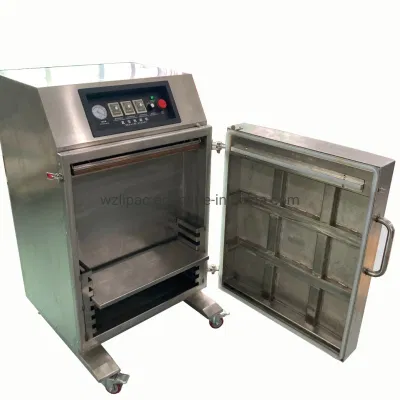 Gran capacidad comercial automática máquina de sellado de envasado al vacío la carne de pollo pescado de la máquina de sellado al vacío