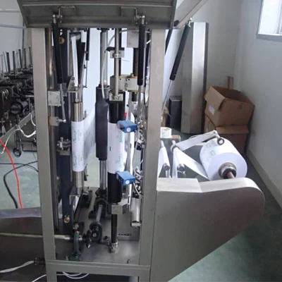 Contenedor de plástico bandeja de comida automático de la almohada de flujo de envoltura de la máquina de embalaje de alimentos