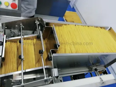 Espaguetis de Pasta automático máquina de pesaje y envasado en seco con tres Pesadoras