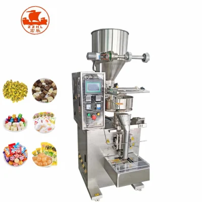 China el llenado y sellado de Acero Inoxidable frutas congeladas hortalizas semillas de arroz de tornillo de la máquina de embalaje de azúcar 1 kg 2 kg 5 Kilo