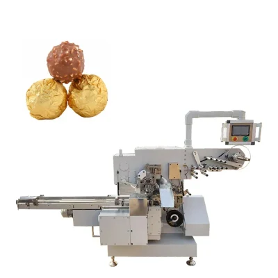 El mejor de venta papel de aluminio Alimentos Grado Chocolate Listo para comer Alimentos Máquina de embalaje