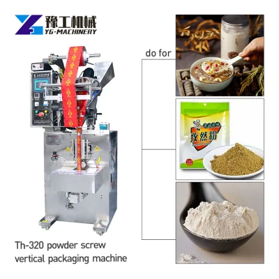 Automatic 500g de 1kg 5 kg de trigo de polvo de harina de arroz de maíz molido detergente en polvo de llenado del sinfín de máquinas de Embalaje Embalaje