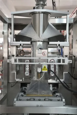 Kefai automático VFFS Alimentos pesaje Embalaje vacío formación vertical llenado Sellado de granos de cacahuete patatas fritas de arroz nueces de azúcar bolsa de granule Máquina de embalaje de bolsas