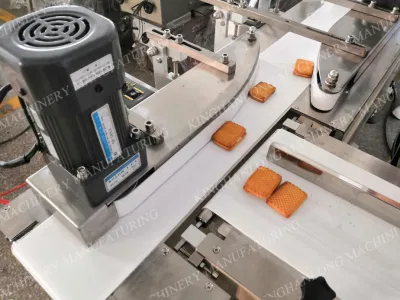 Galletas de acero inoxidable automático/fideos/Pan y bollos y hamburguesas/Hotdog/Rollos/comida/Cake/Cookies/Flujo de la oblea relleno de empaquetado empaquetado de alimentos máquina proveedora de sellado