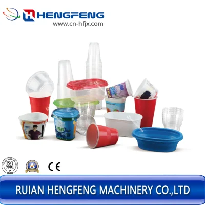 75K máquina de plasticthermoforming máquina de fabricación de vasos de plástico Termoforming de vasos automático Máquina/agua mineral PP/máquina de fabricación de copa de Pet de PLA