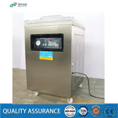 Máquina de envasado de sellador de vacío para alimentos vertical de una cámara