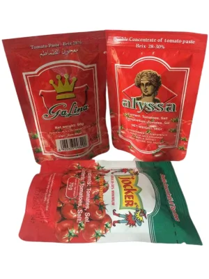 Automática Vertical Vffs funda la bolsita de máquinas de Embalaje Embalaje relleno de salsa o condimento/Sal/Masala/pasta de tomate/aceite/comida/líquido/Especias/Sal/Café/Miel