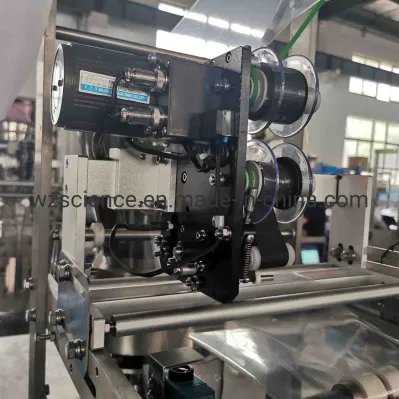 Paquete de alimentos de pegar el llenado de la máquina de sellado