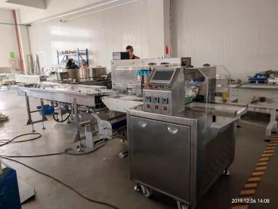 Totalmente automático varios granos nueces salchicha de jamón Termoformado al vacío Embalaje Máquina de envasado en bolsa