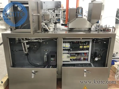Auto Alu Alu PVC mantequilla Miel líquido comprimido de píldora médica Envase de envase de envase de cápsula máquina de formación termoformadora Farmacéutica