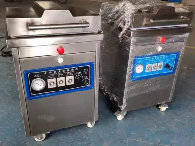 El empaque al vacío de sandwich de carne alimentos de la máquina de sellado