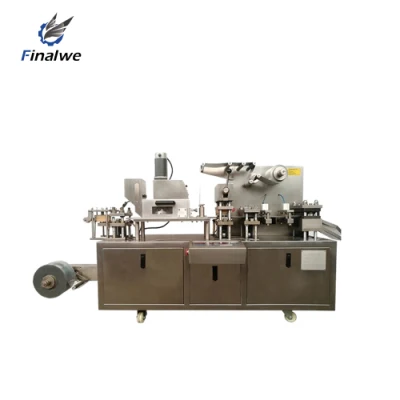 Aluminio automático de farmacéuticos de maquinaria de embalaje de plástico de alimentos en papel sellado en caliente de la batería de la píldora de sellado de termoformado máquina de envasado Blister Cápsula Tablet