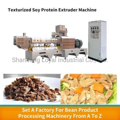 La proteína de la línea de procesamiento de alimentos máquina de procesamiento de carne de soja