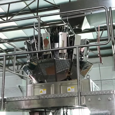 Galletas automáticas/fideos instantáneos/palomitas/patatas fritas Productos forma de alimento relleno Sello flujo de envoltura Embalaje Embalaje máquina de sellado de llenado