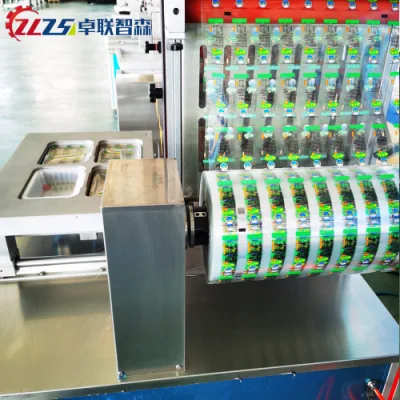 Zlzsen máquina de embalaje de alta calidad almuerzo Caja de embalaje Manual de embalaje Máquina de sellado de bandejas de comida rápida